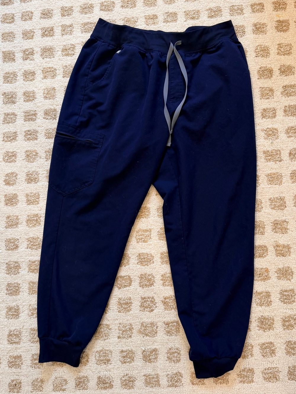Figs Navy Drawstring Jogger Pants